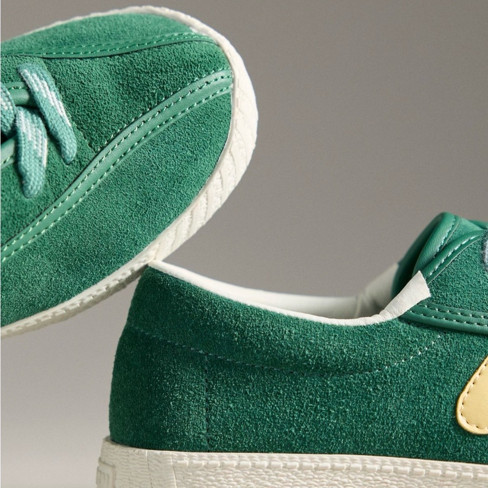 Tretorn Green Suede Exclusive Nylite Sneakers Size 9 NWT - Picture 6 of 6